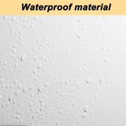 SPETLEK Waterproof Tall Bathroom Cabinet Free Floor Storage Unit in White - thumbnail 5