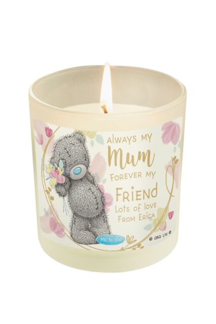 Personalised Memento Company Women's Personalised Me To You Forever My Friend Candle Jar in Off-White - image 1