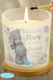 Personalised Memento Company Women's Personalised Me To You Forever My Friend Candle Jar in Off-White - thumbnail 3