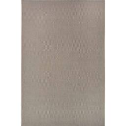 THE RUGS Indoor Outdoor Rug Vanti Flatwoven Rug for Patio & Home in Beige - Size: 190 cm x 290 cm - thumbnail 1