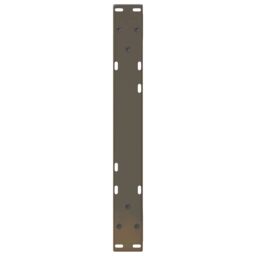 Berkfield Home Coffee Table Legs 2 pcs Natural Steel 60x(30-31.3) cm Steel in Brown - thumbnail 7