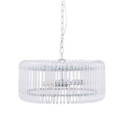 Pagazzi May 3-Light Chrome Ceiling Pendant in Silver - thumbnail 6