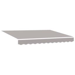 Berkfield Home Retractable Awning Manual Light Grey 300x250 cm Polyester - thumbnail 4
