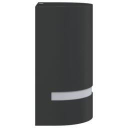 Berkfield Home Outdoor Wall Light Black Die-cast Aluminium - thumbnail 5