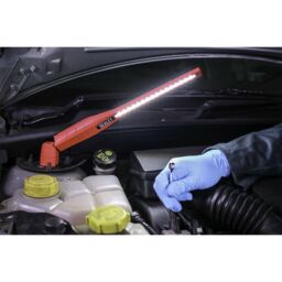 Loops Slimline Swivel Inspection Light - 16 SMD & 1W SMD LED - Rechargeable - Red - thumbnail 3