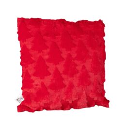 Samuel Alexander 45 x 45cm Soft Fabric Christmas Tree Chair Cushion in Red - Size: 45 x 45 cm - thumbnail 8