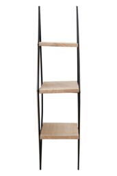 Orsina Stylish Design 3 Tier Rhombus Shelves, Functional Box Shelves For Wall, Durable Wall Storage For Livingroom in Natural - thumbnail 3