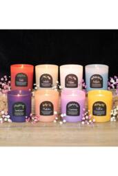 KDMD Beltane Orange Blossom Candle-Ignite Passion & Growth, , 35-Hour Burn in Blue - thumbnail 5
