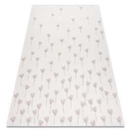 RugsX Flat Rug in Yellow - Size: 80 cm x 150 cm - thumbnail 1