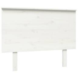 Berkfield Home Beautiful Bed Headboard White 104x6x82.5 cm Solid Wood Pine - thumbnail 3