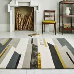 The Rug Shop UK Modern Wool Multi Easy to clean Area Rug - Size: 200 cm x 300 cm - thumbnail 1