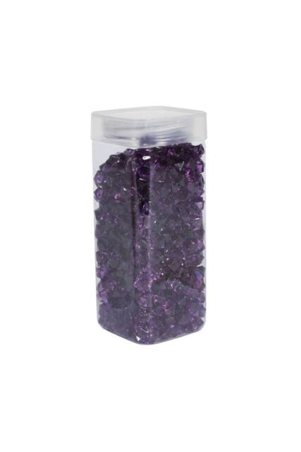 KDMD Small Purple Acrylic Stone in Square Jar 320gr 2 Pack - image 1