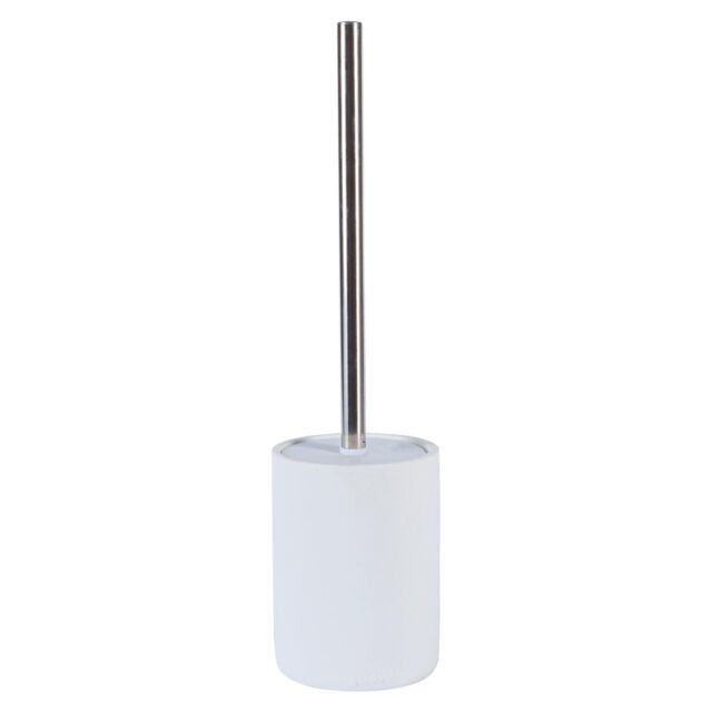 Harbour Housewares Resin Toilet Brush in White - image 1