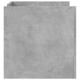 Berkfield Home Coffee Table Concrete Grey 80x50x50 cm Engineered Wood - Size: 80 x 50 x 50 cm - thumbnail 5