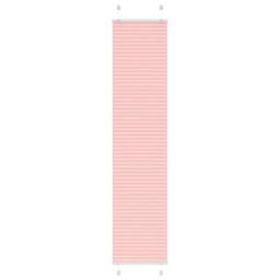 Berkfield Home Pleated Blind Pink 40x200 cm Fabric Width 39.4 cm Polyester