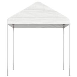 Berkfield Home Gazebo with Roof White 11.15x2.28x2.69 m Polyethylene - thumbnail 1