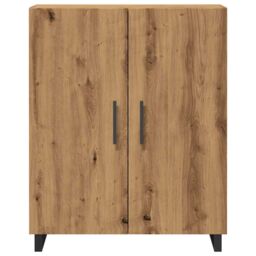 Berkfield Home Sideboard Artisan Oak 69.5x34x90 cm Engineered Wood in Brown - thumbnail 4