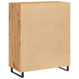 Berkfield Home Sideboard Artisan Oak 69.5x34x90 cm Engineered Wood in Brown - thumbnail 6