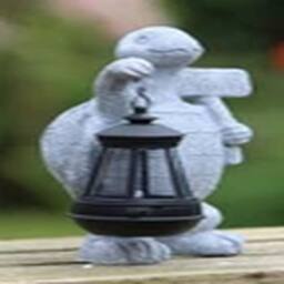 EONLION Garden Ornament Tortoise Solar Light Ornament Decor Home in Grey - thumbnail 3