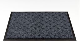 RugsX Antislip Vectra Doormat in Grey - Size: 50 cm x 80 cm - thumbnail 2