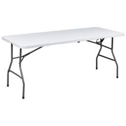Wyld and Coco White 4-Seater Foldable Garden Dining Set - Modern No Assembly - thumbnail 3