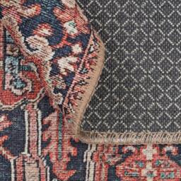 Kukoon Red Distressed Flatwoven Living Room Area Rug Hallway Runner Mat - Size: 60 cm x 240 cm - thumbnail 5