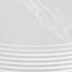 Showerdrape Bianco Frost Onyx White Striped Tumbler - thumbnail 3