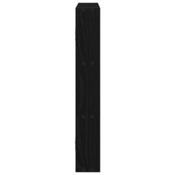 Berkfield Home Wall Shelf Black 43x9x60 cm Engineered Wood - Size: 43 x 9 x 60 cm - thumbnail 5