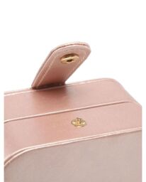 JFY Women's Mirror 2 Layers Jewellery Storage Box in Red - thumbnail 4