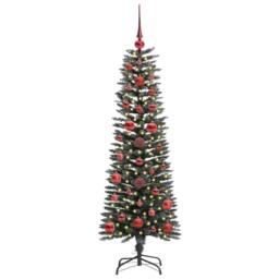 Berkfield Home Artificial Christmas Tree with Stand Green 40.5 x 40.5 x 120 cm - thumbnail 3