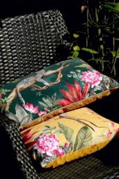 Evans Lichfield Leopard Animal Sqaure Water & UV Resistant Outdoor Cushion in Gold - thumbnail 5