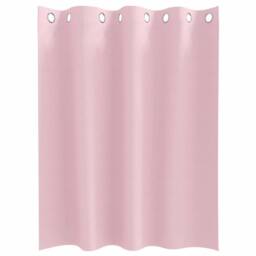 Berkfield Home Modern Curtains with Curtains 2 pcs Baby pink 140 x 140 cm Polyester - thumbnail 4