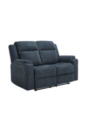 More4Homes Orka 1+2+3 Seater Fabric Manual Recliner Sofa Set in Blue - thumbnail 6