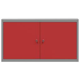 Berkfield Home Tool Cabinet Wall-Mounted Red 100x20x55 cm Steel - Size: 100 x 20 x 55 cm - thumbnail 7