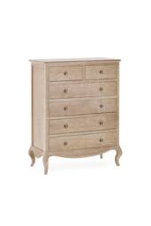 Julian Bowen Camille French Style 6 Drawer Chest (4+2) in Beige - thumbnail 3