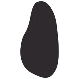 Berkfield Home Rugs Black Polyester 100 x 200 cm Decorative Inlays Area Rug - Size: Medium - thumbnail 2