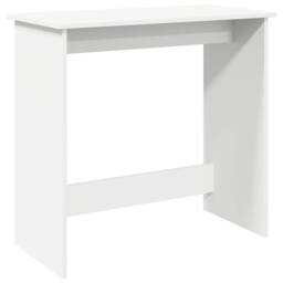 Berkfield Home Decorative Desk White 80x40x75 cm Engineered Wood - Size: 80 x 40 x 75 cm - thumbnail 3