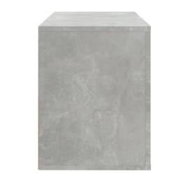 Berkfield Home Shoe Cabinet Concrete Grey 80x35x45 cm Engineered Wood - Size: 80 x 35 x 45 cm - thumbnail 6