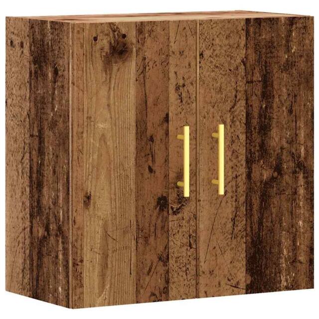 Berkfield Home Wall Cabinet Old Wood 60x31x60 cm Engineered Wood in Brown - Size: 60 x 31 x 60 cm - image 1