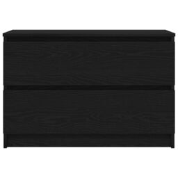 Berkfield Home TV Cabinet Black 80x35x54 cm Engineered Wood - Size: 80 x 35 x 54 cm - thumbnail 6
