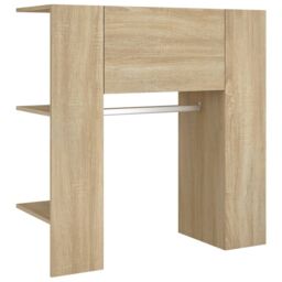 Berkfield Home Hallway Cabinets 2 pcs Sonoma Oak Engineered Wood in Brown - thumbnail 6
