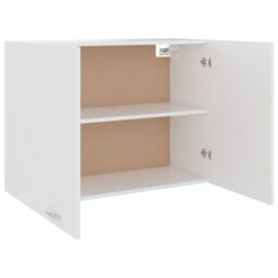Berkfield Home Hanging Cabinet White 80x31x60 cm Engineered Wood - Size: 80 x 31 x 60 cm - thumbnail 5