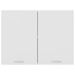 Berkfield Home Hanging Cabinet White 80x31x60 cm Engineered Wood - Size: 80 x 31 x 60 cm - thumbnail 6