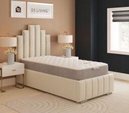 DS Living Haven Medium Memory Spring Essentials Mattress in Grey - Size: Small Double - thumbnail 5