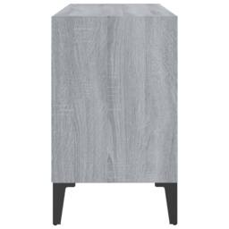 Berkfield Home TV Cabinet with Metal Legs Grey Sonoma 69.5x30x50 cm - thumbnail 5