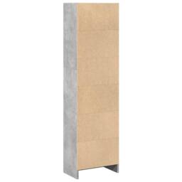 Berkfield Home Bookcase Concrete Grey 40x24x143 cm Engineered Wood - Size: 40 x 24 x 143 cm - thumbnail 6