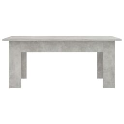 Berkfield Home Coffee Table Concrete Grey 100x60x42 cm Engineered Wood - Size: 100 x 60 x 42 cm - thumbnail 4