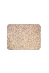 FWStyle 100% Cotton Dirt Stopper Anti Slip Door Mat 75x50cm - Moon Biege in Beige - Size: 50 cm x 75 cm - thumbnail 2