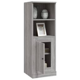 Berkfield Home Highboard Grey Sonoma 36x35.5x103.5 cm Engineered Wood - thumbnail 5