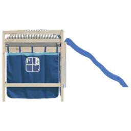 Berkfield Home Curtains for Loft Bed Blue Polyester - thumbnail 6